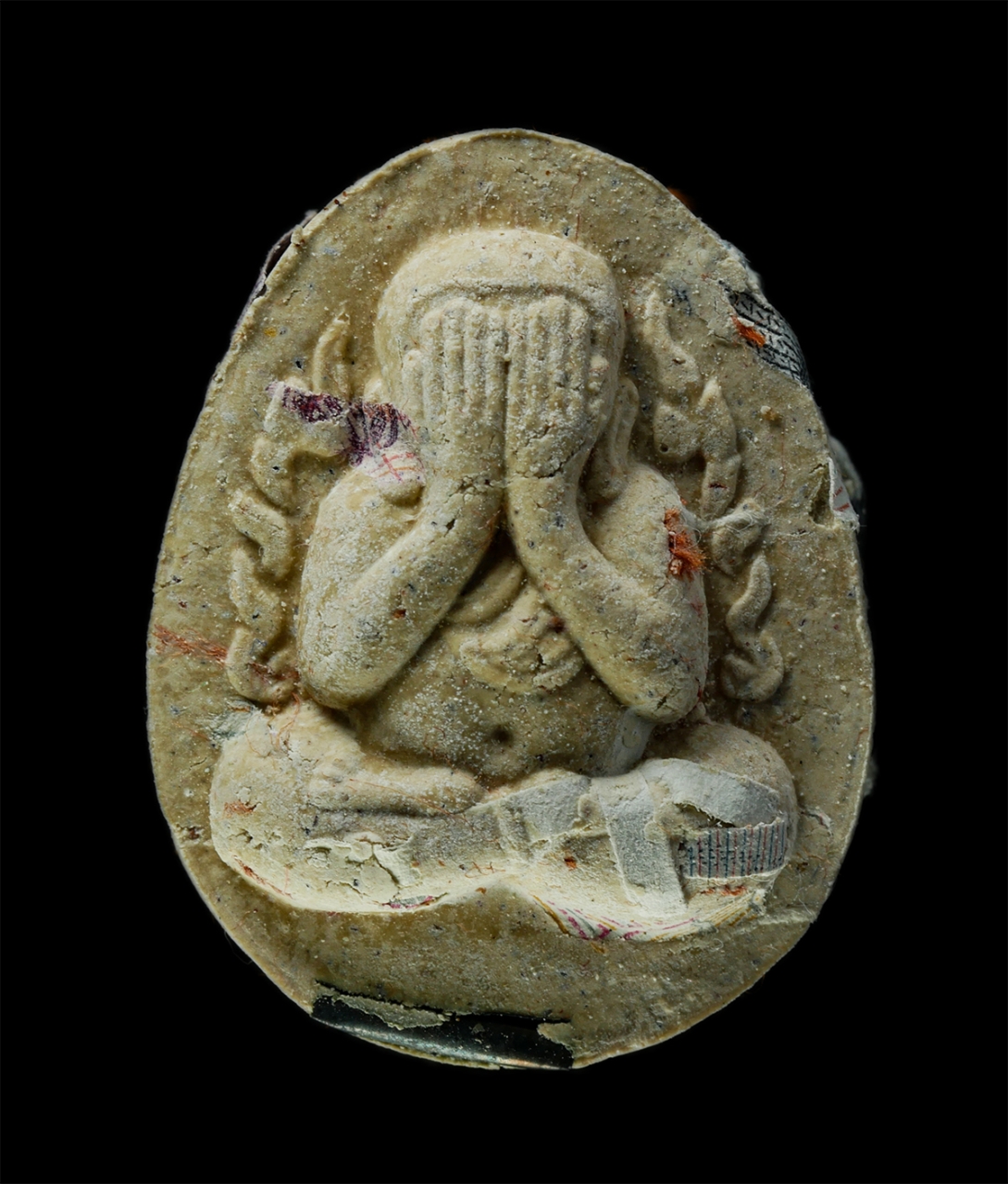 30Jun25 (291)p.jpg - พระปิดตาแซยิด เงินล้าน หลวงปู่โส กัสสโป วัดป่าคำแคนเหนือ อ.มัญจาคีรี จ.ขอนแก่น อายุวัฒนมงคล 88 ปี พ.ศ.2544 เนื้อผงพุทธคุณ ผงว่าน ผงเกศา จีวร ธนบัตรขวั [..] | https://kamulet.in.th